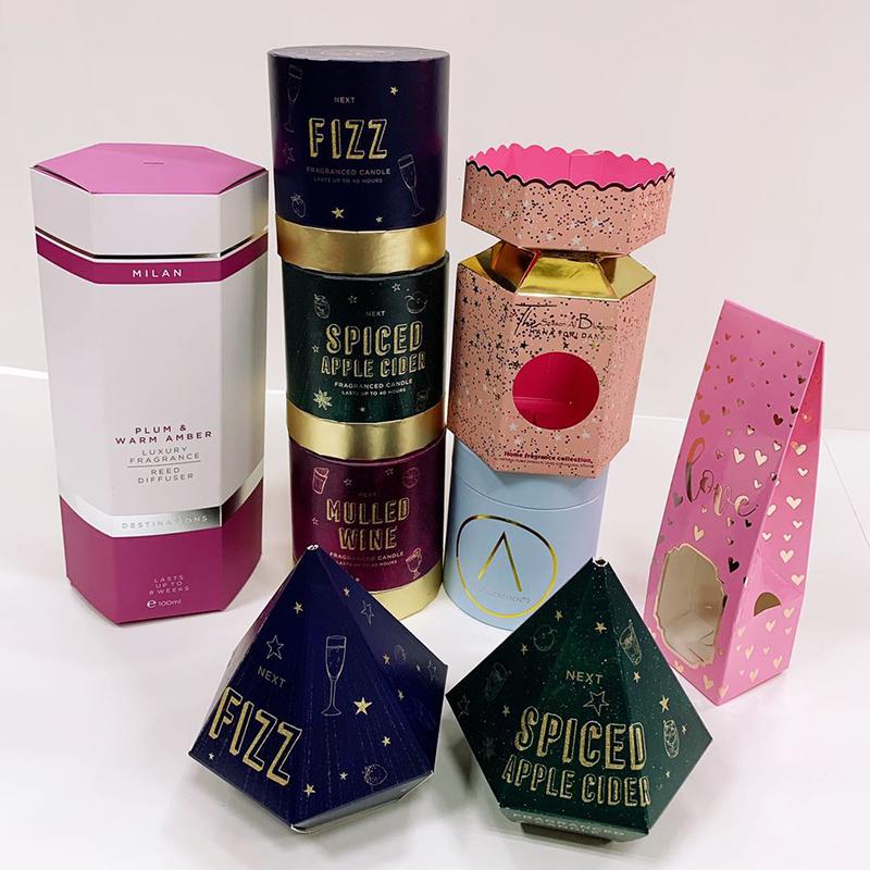 温江化妆品包装盒、异形包装盒、异形礼盒、异形纸盒定制印刷